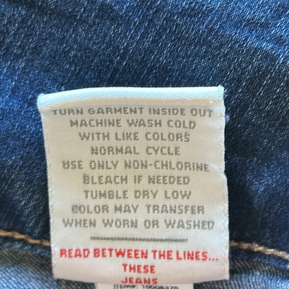 Torrid Denim stretch jeggings, size 16R - Picture 9 of 10